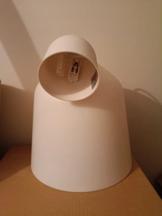 Lámpara de techo blanca