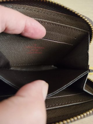 Cartera Louis Vuitton Damier Ebène