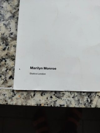 Cartolina Marilyn Monroe