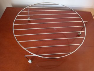 Parrilla redonda para microondas
