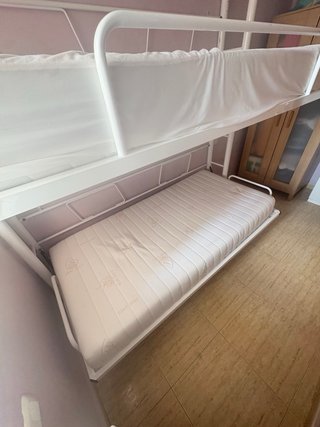 Litera plegable 90x190 panelada en pizarra Vileda