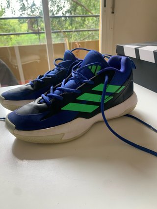 Zapatillas Adidas Talla 40 Azul y Verde