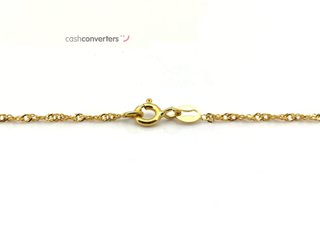 cadena oro 18k 25cm