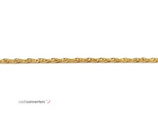 cadena oro 18k 25cm