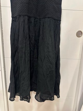 Vestido Zara Negro Talla S