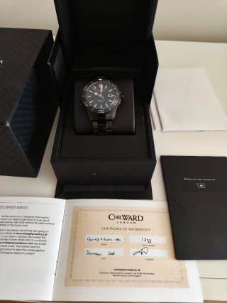 Christopher Ward C60 Trident Pro 600 Vintage