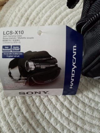 LCS-×10 FUNDA PARA GUARDAR CÁMARAS SONY ORIGINAL