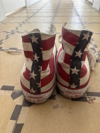 Converse Talla 41 Bandera USA Edición Limitada