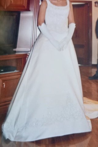 Vestido de Novia Dos Piezas Blanco