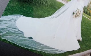 Vestido de Novia Dos Piezas Blanco