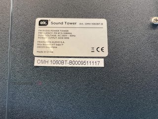 altavoz portatil bluetooth ok omh 1060bt
