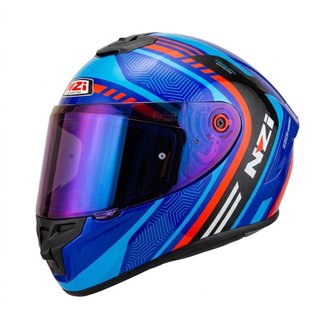 Casco NZI Trendy 2 Connected dark+ pantallaIridium
