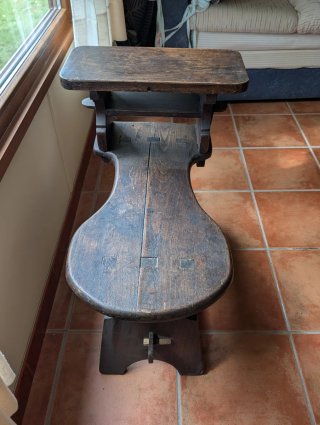 Mesa Silla Alpargatero Tradicional Madera