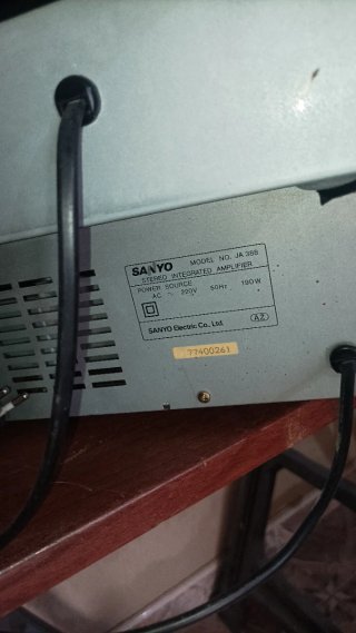 Equipo de música Sanyo Hi-Fi