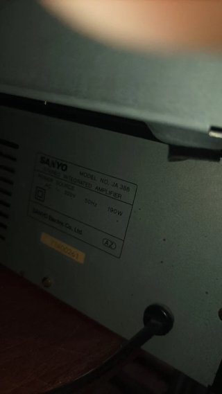 Equipo de música Sanyo Hi-Fi