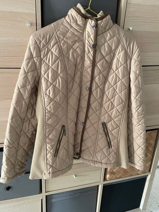 Chaquetón acolchado CASSIDY LONDON beige