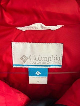 Anorak Columbia Azul y Rojo