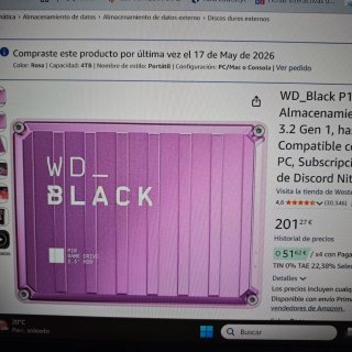 WD P10 rosa