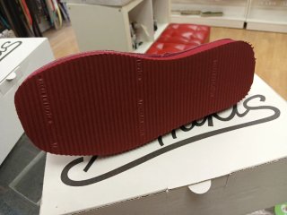 Zapatillas de estar por casa rojas talla 36