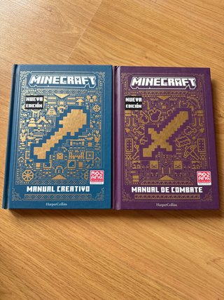 Libros Minecraft Manual Creativo y Combate