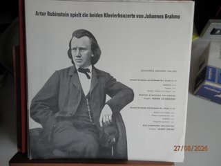 Artur Rubinstein Brahms 2 Klavierkonzerte