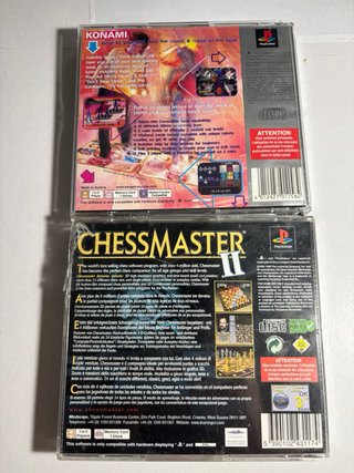 Pack 2 Juegos PS1: Chessmaster II y Dancing Stage