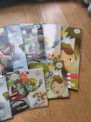 Lote colección de libros infantiles bilingües