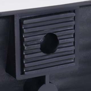 Set de 2 Rampas de Carga para Autos de Plástico con Carga Máxima de 5 Toneladas, Rampas para Autos Plegables para Mantenimiento, 91X30X21 Cm, Negro