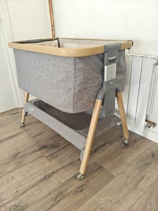 Minicuna colecho Tutti Bambini roble-antracita