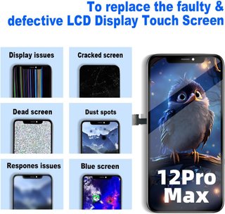 SCHERMO LCD PER IPHONE 12 PRO MAX 6,7" FULL HD