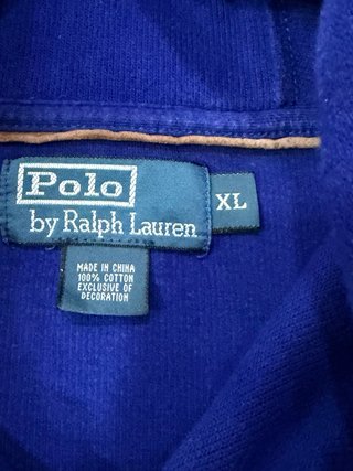 Sudadera Polo Ralph Lauren Azul Vintage