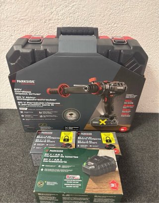 Atornillador percutor Parkside 20V 150Nm