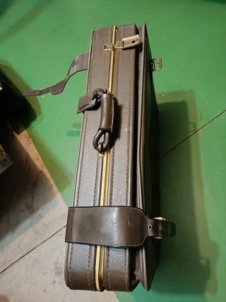 Maleta Vintage Marrón Rígida