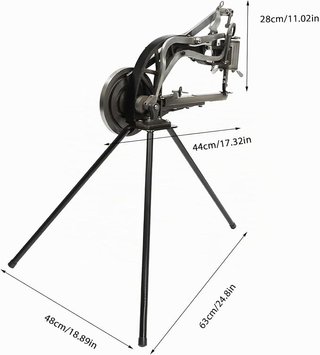 Máquina coser cuero manual trípode
