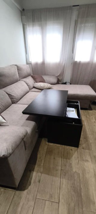 Mesa Centro Elevable y Extensible