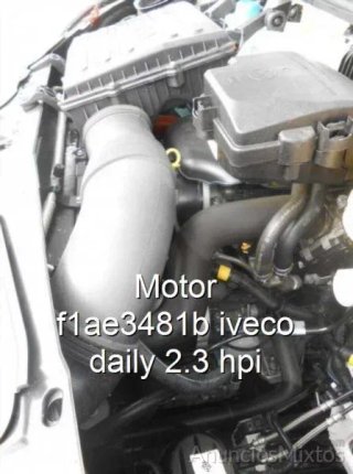 Motor f1ae3481b iveco daily 2.3 hpi