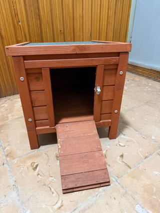 Casa para conejos (y otros accesorios)