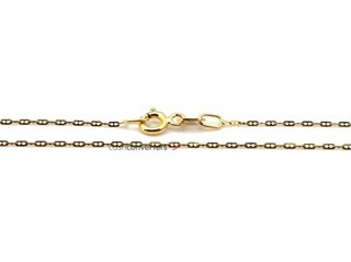 cadena oro 18k 22cm