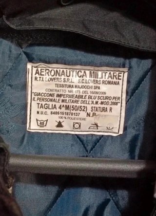 Impermeabile tecnico nero