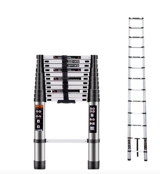 Escalera telescópica plegable 3.8m Nueva