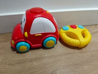 Coche de juguete para bebé con volante