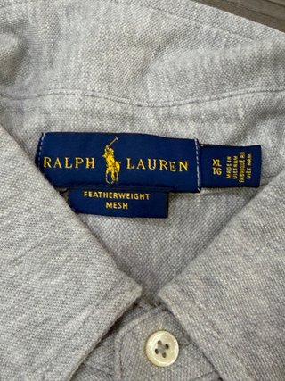 Camisa Polo Ralph Lauren Gris