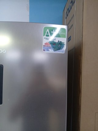 Nevera Daewoo A+ Plateada