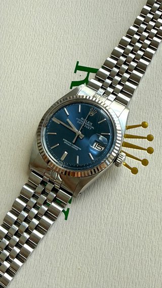 Rolex Datejust 1601 Reloj Azul