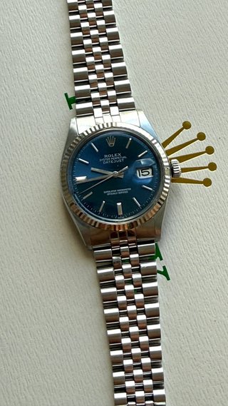 Rolex Datejust 1601 Reloj Azul