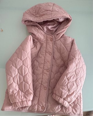Cortavientos niña rosa