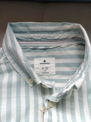 Camisa Springfield Niño Talla 9-10