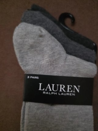 LAUREN RALPH LAUREN ORIGINAL, 3 PARES CALCETINES M