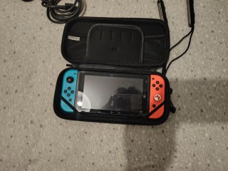 Nintendo Switch Azul/Naranja Completo