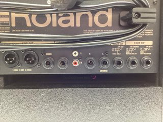 amplificador guitarra roland ac-60